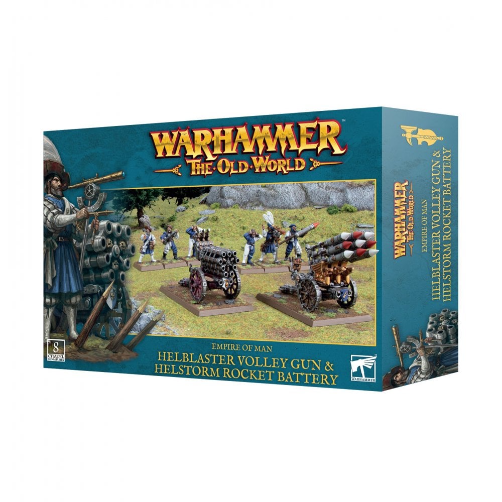 Empire Of Man: Helblaster Volleygun / Helstorm Battery - Beanie Games