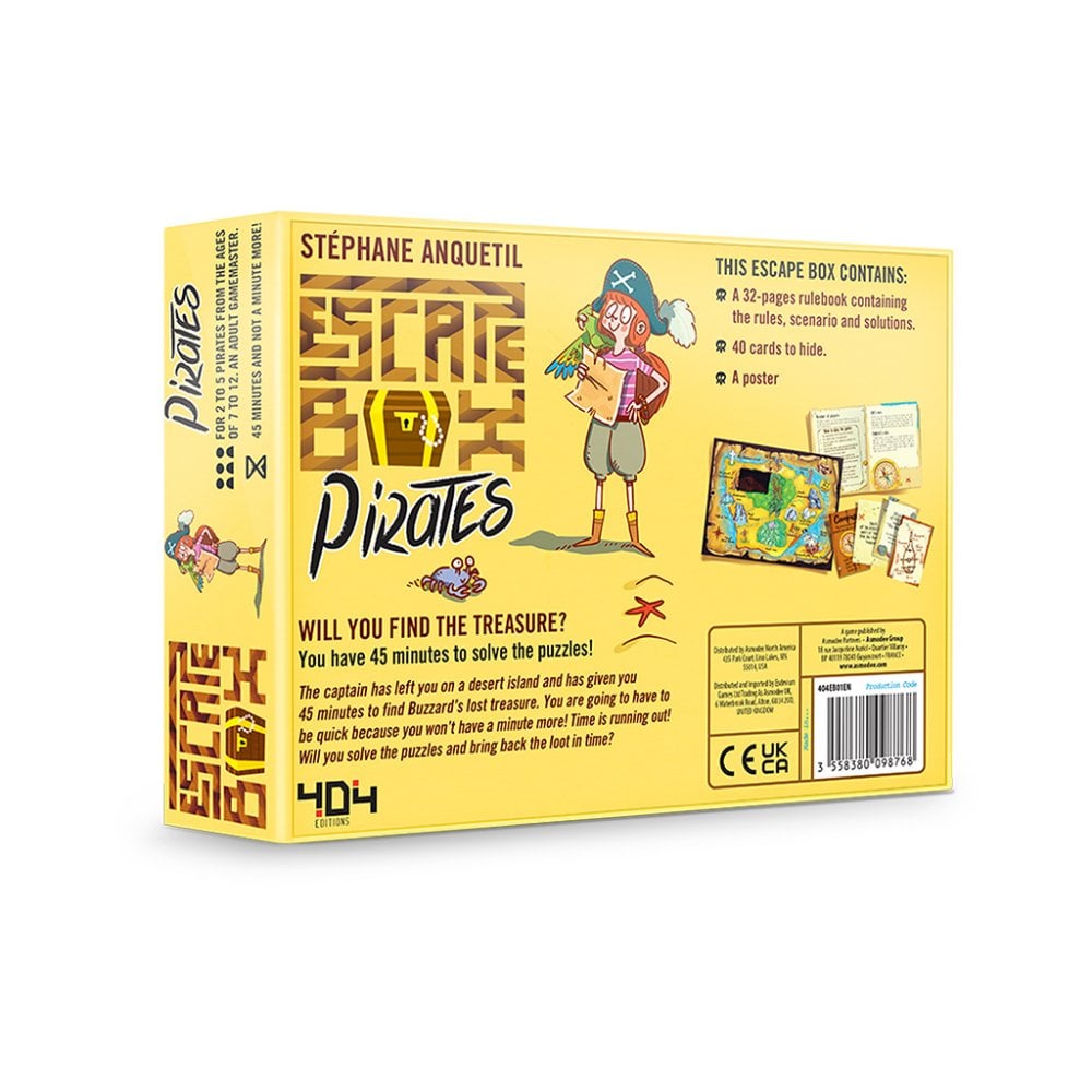 Escape Box: Pirates - Beanie Games
