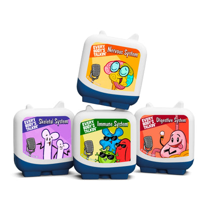 Every Body’s Talking (Set of 4 Clever Pocket Tonies) - Beanie Games