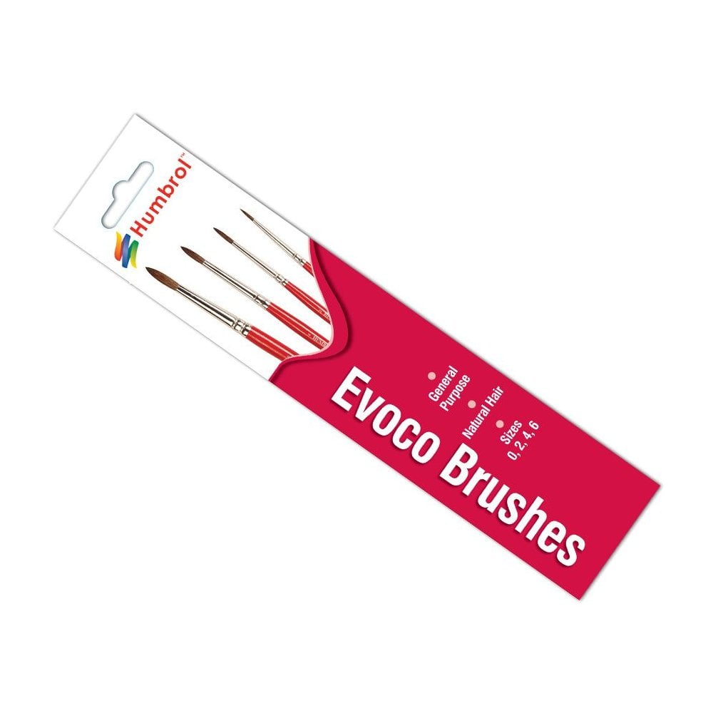 Evoco Brush Pack Size: 0, 2, 4, 6 - Beanie Games