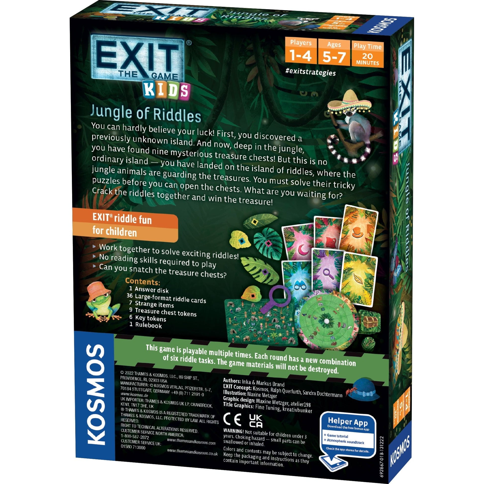 EXIT Kids : Jungle of Riddles - Beanie Games