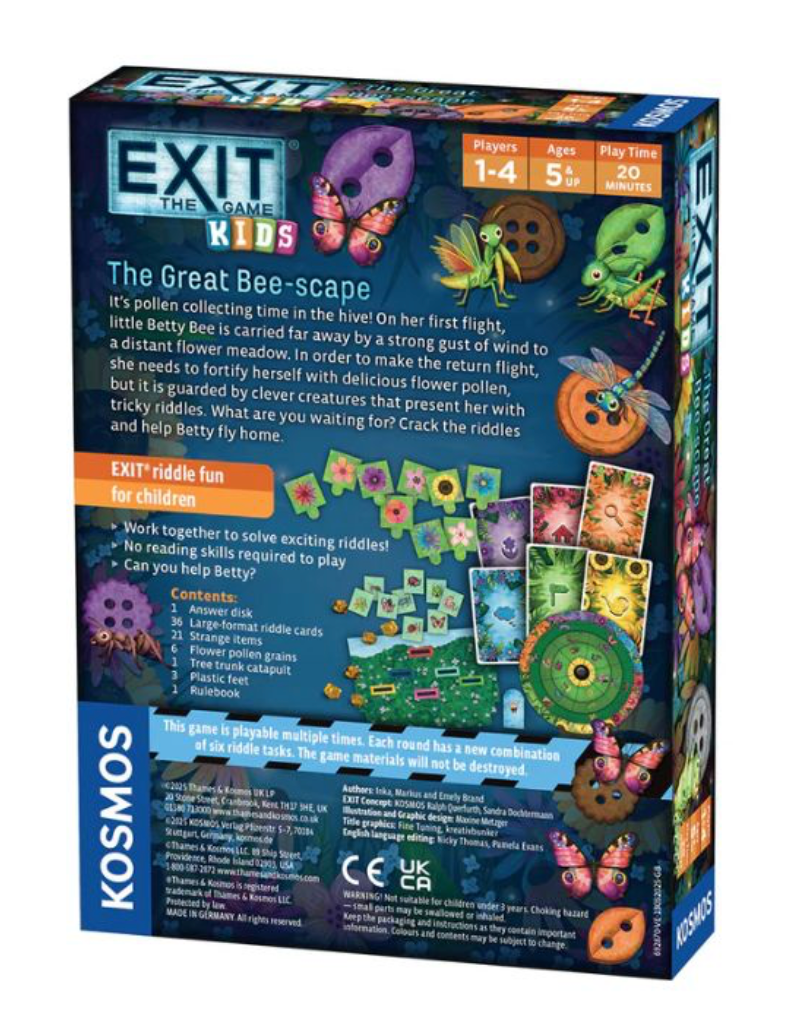 Exit Kids: The Great Bee - Scape - Beanie Games