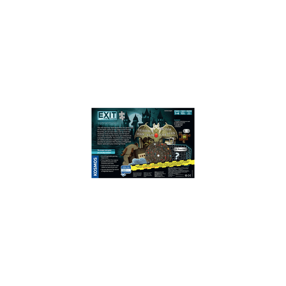 Exit Puzzle: Nightfall Manor - Beanie Games