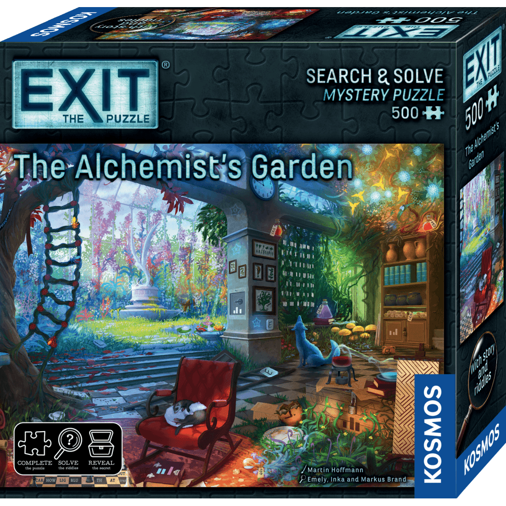 EXIT Puzzle: The Alchemists Garden - Beanie Games
