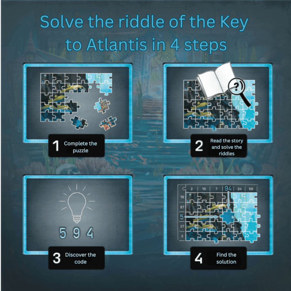 EXIT Puzzle: The Key to Atlantis - Beanie Games