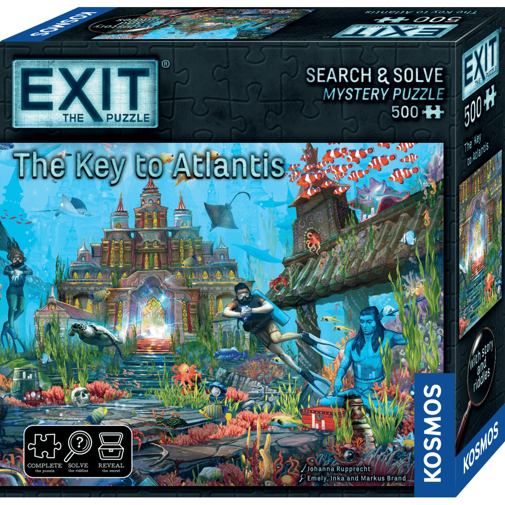 EXIT Puzzle: The Key to Atlantis - Beanie Games