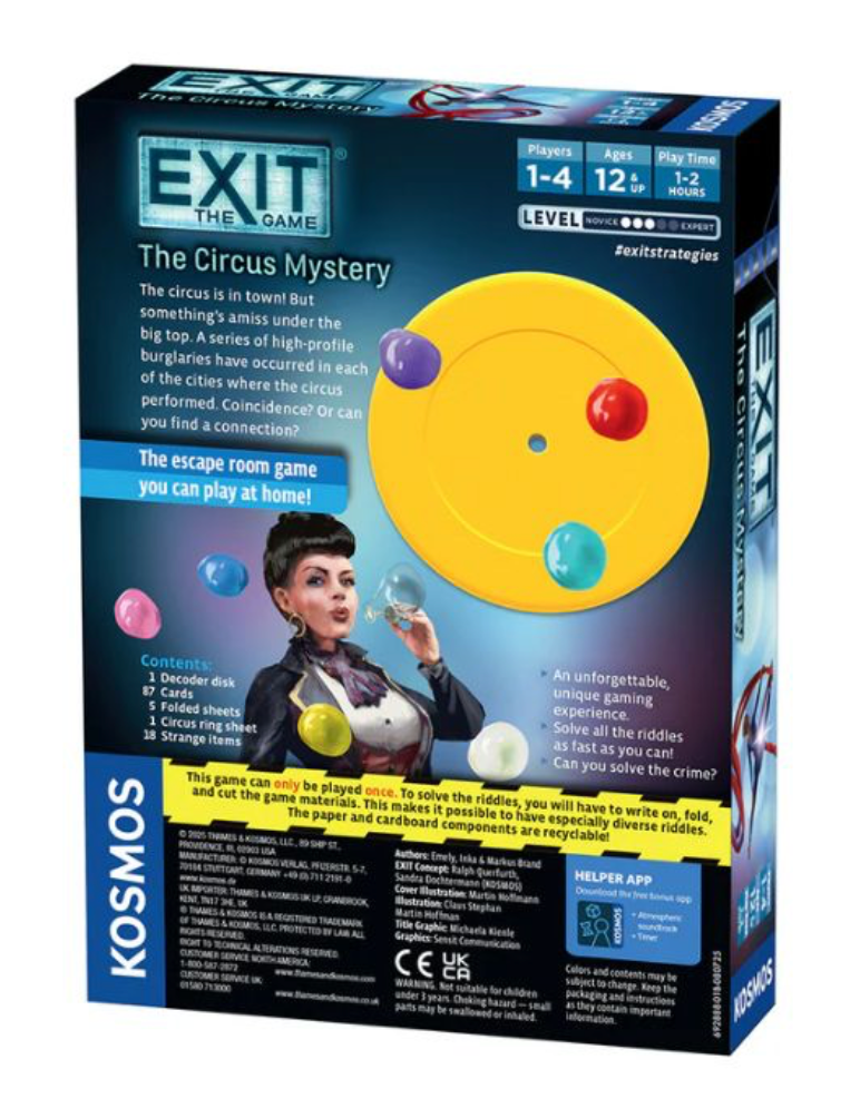 Exit: The Circus Mystery - Beanie Games