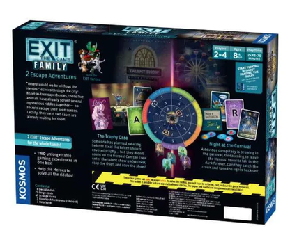 EXIT: The Game – Family – The Trophy Case & Night at the Carnival - Beanie Games