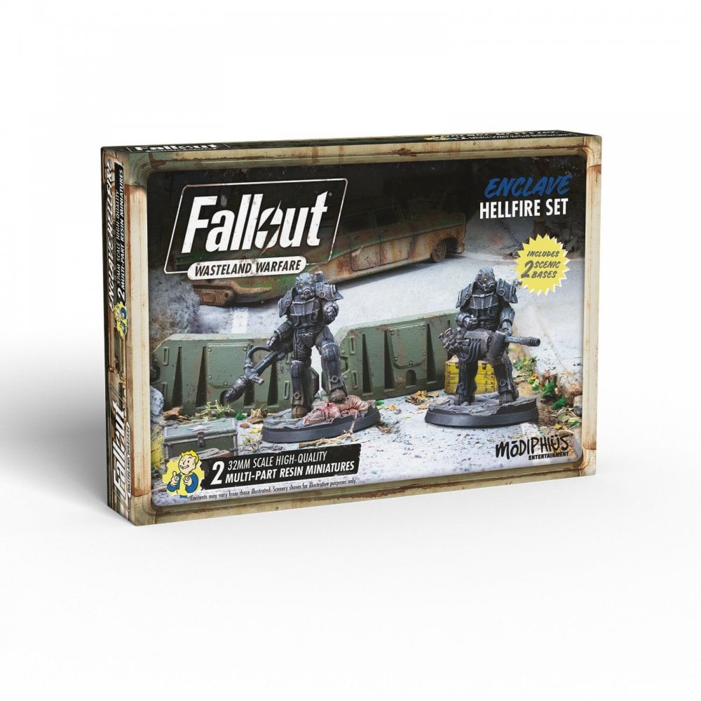 Fallout: Wasteland Warfare - Enclave: Hellfire Set - Beanie Games