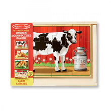 Farm Animals Jigsaw Puzzles in a Box - Beanie Games