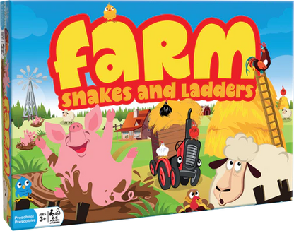 Farm Snakes & Ladders - Beanie Games