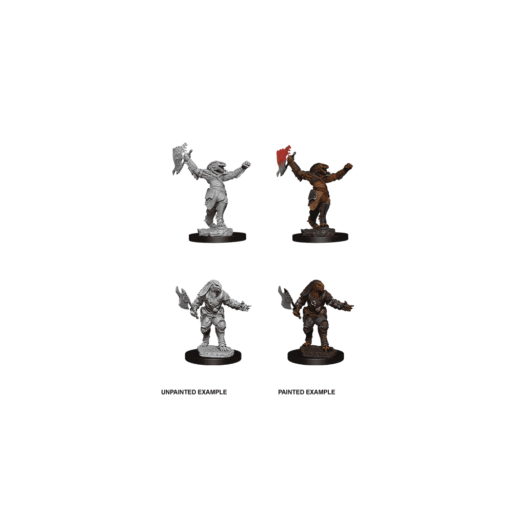 Female Dragonborn Fighter: D&D Nolzur's Marvelous Unpainted Miniatures (W11) - Beanie Games
