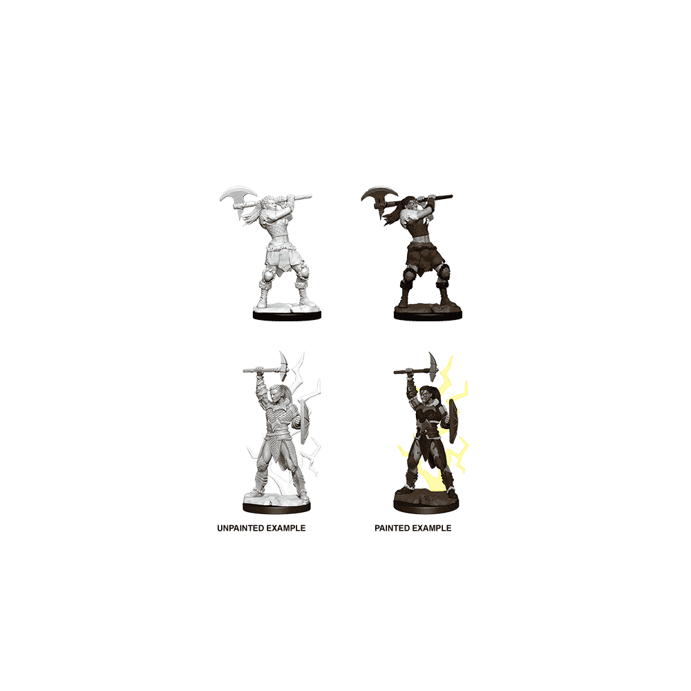 Female Goliath Barbarian: D&D Nolzur's Marvelous Unpainted Miniatures (W10) - Beanie Games