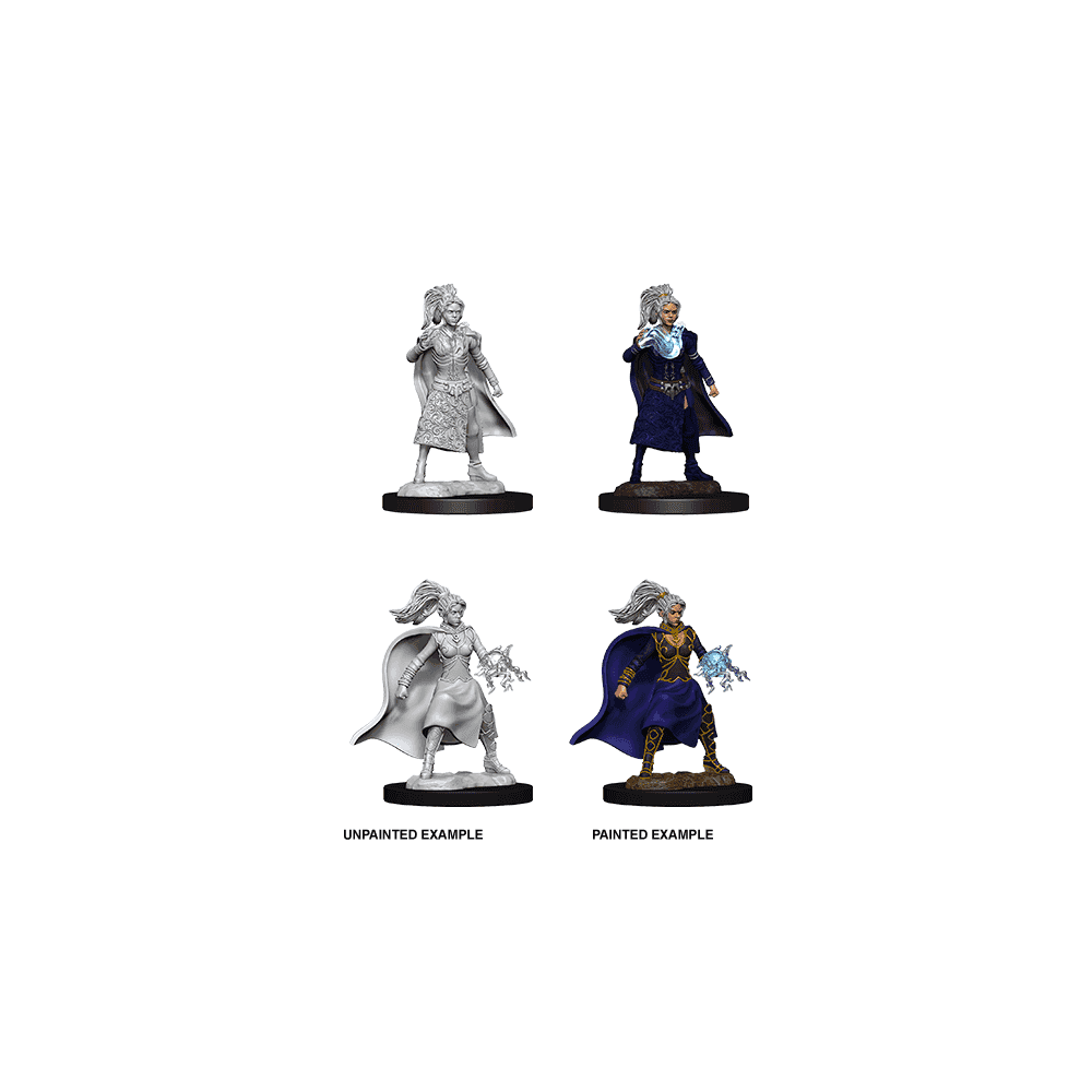 Female Human Sorcerer: D&D Nolzur's Marvelous Unpainted Miniatures (W10) - Beanie Games