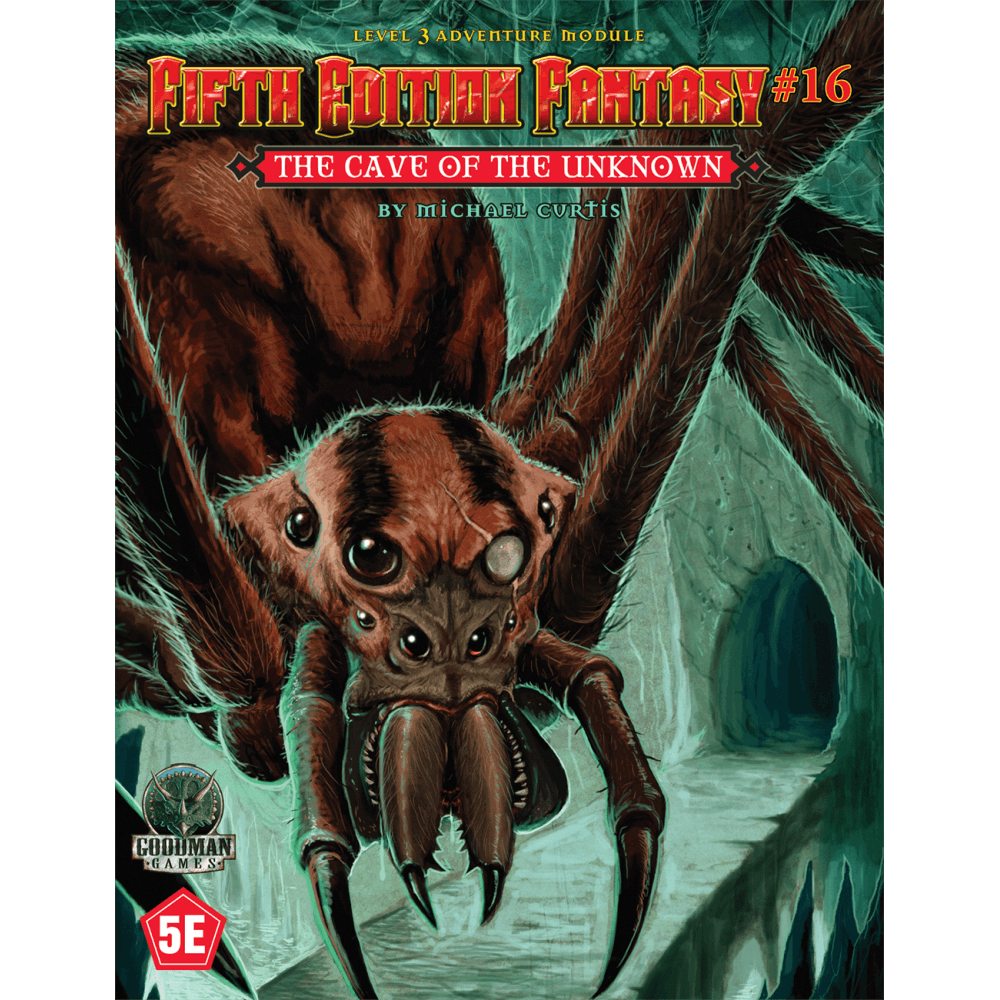 Fifth Edition Fantasy 16 The Cave Of The Unknown - Beanie Games