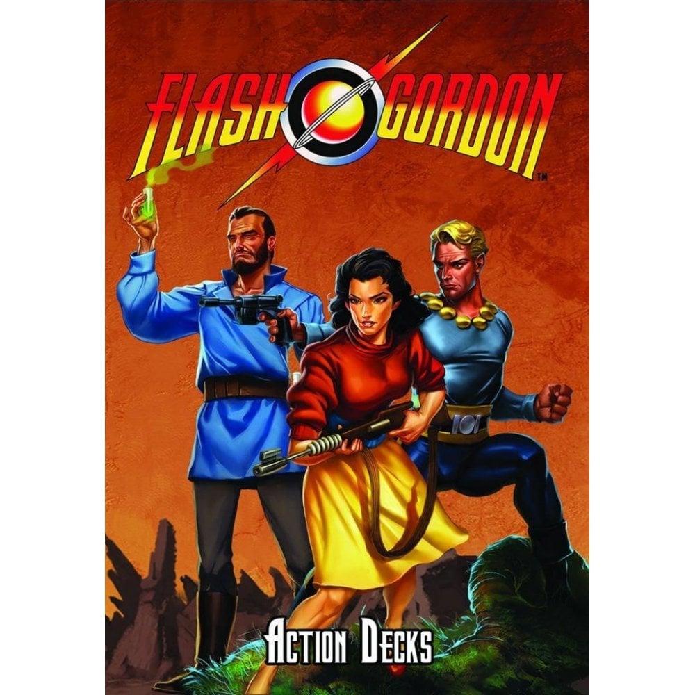 Flash Gordon RPG Double Action Deck (Savage Worlds) - Beanie Games