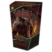 Flesh and Blood TCG Armory Deck Rhinar. - Beanie Games