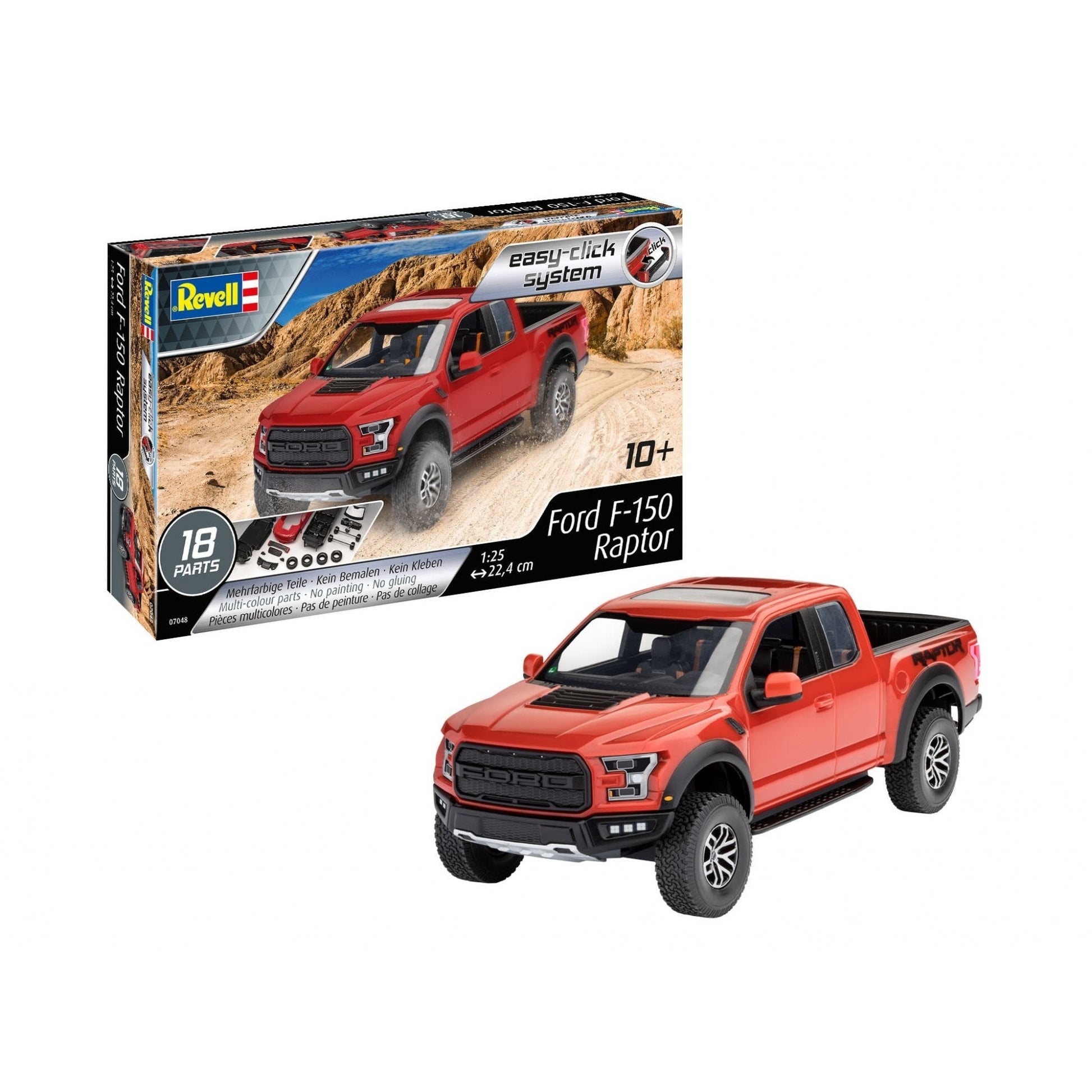 Ford F - 150 Raptor easy - click - system (1:25) - Beanie Games