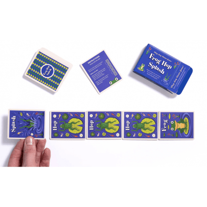 Frog Hop Splash Card Game - Beanie Games