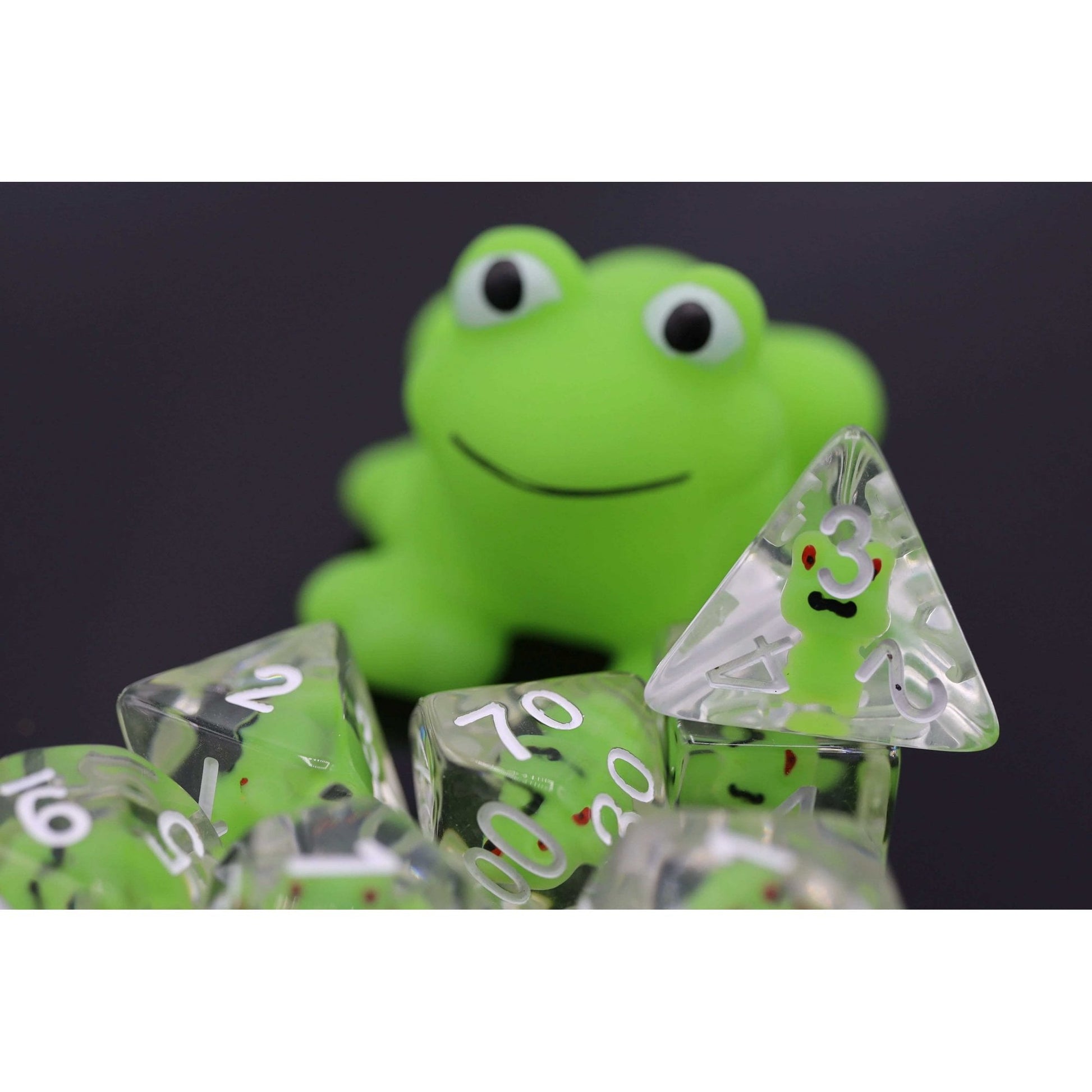 Frog RPG Dice Set - Beanie Games
