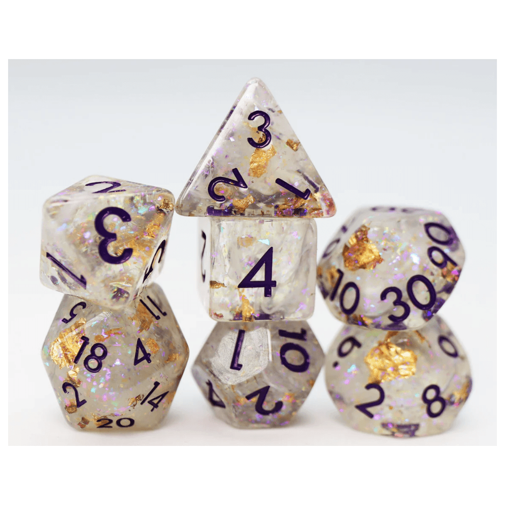 Frozen Treasure RPG Dice Set - Beanie Games