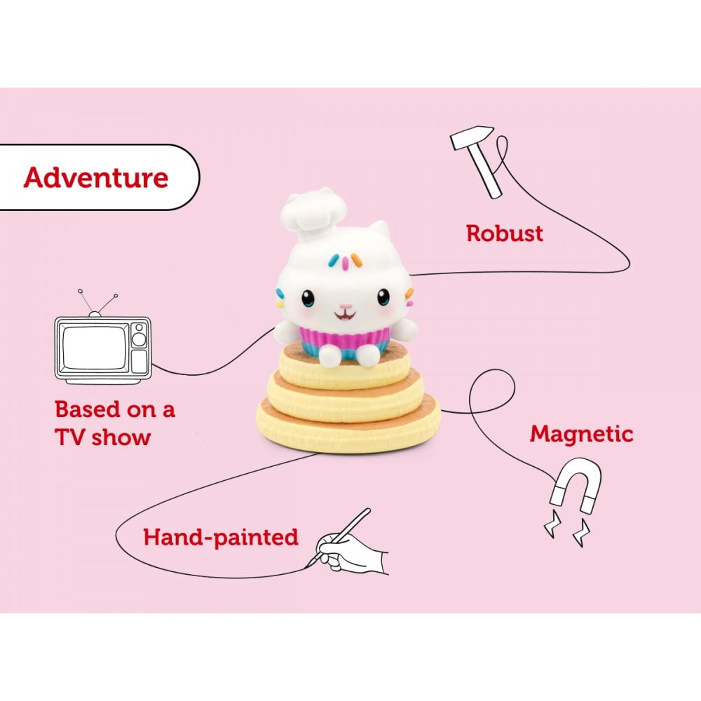 Gabby’s Dollhouse Cakey Cat - Beanie Games