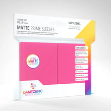 Gamegenic Matte Prime Sleeves Pink (100 ct.) - Beanie Games