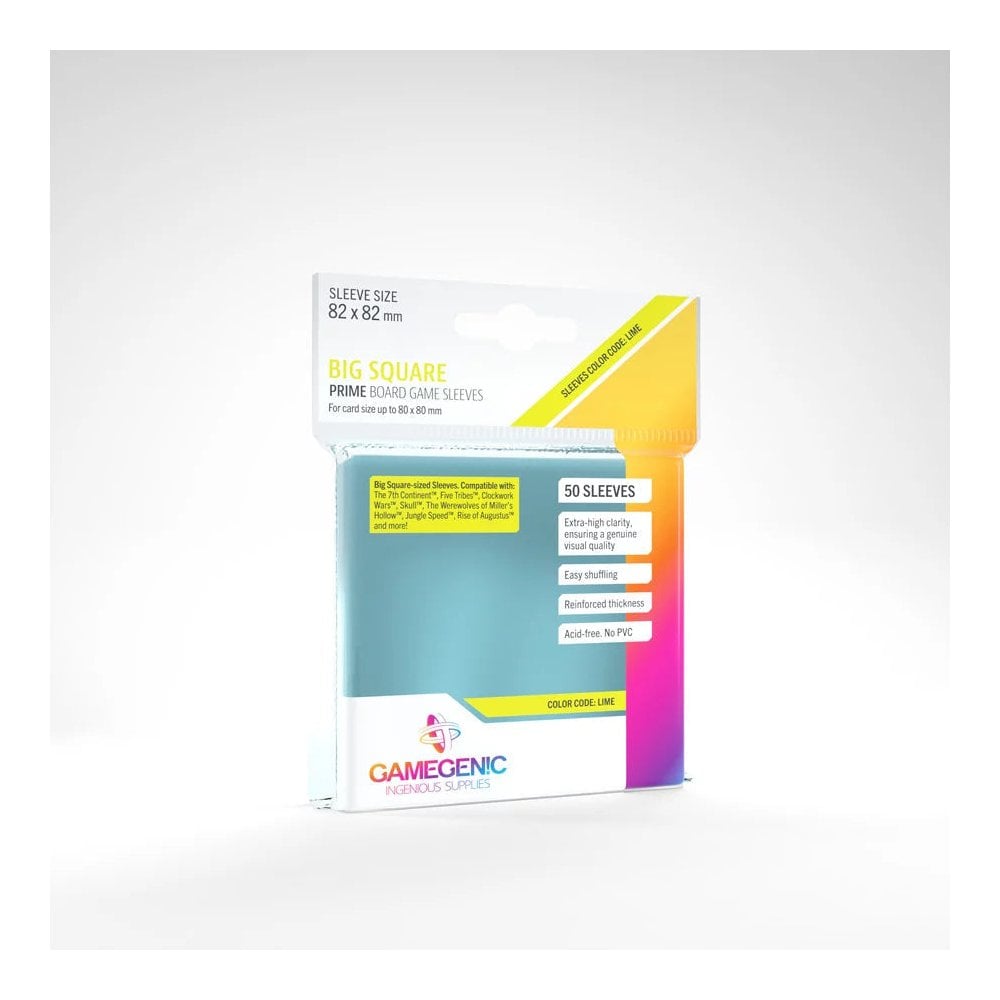 Gamegenic PRIME Big Square Sized Sleeves (50 ct.) - Beanie Games