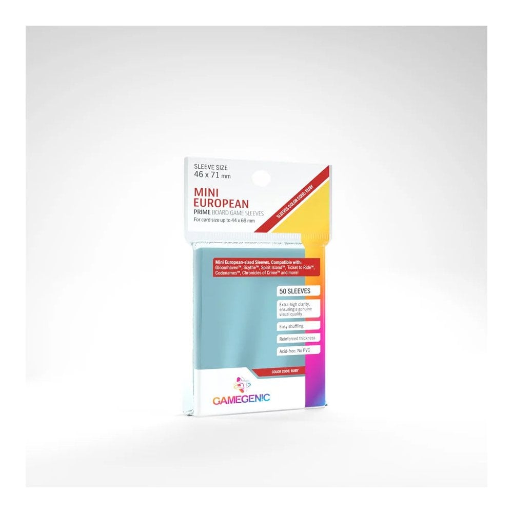 Gamegenic PRIME Mini European Sized Sleeves (50 ct.) - Beanie Games