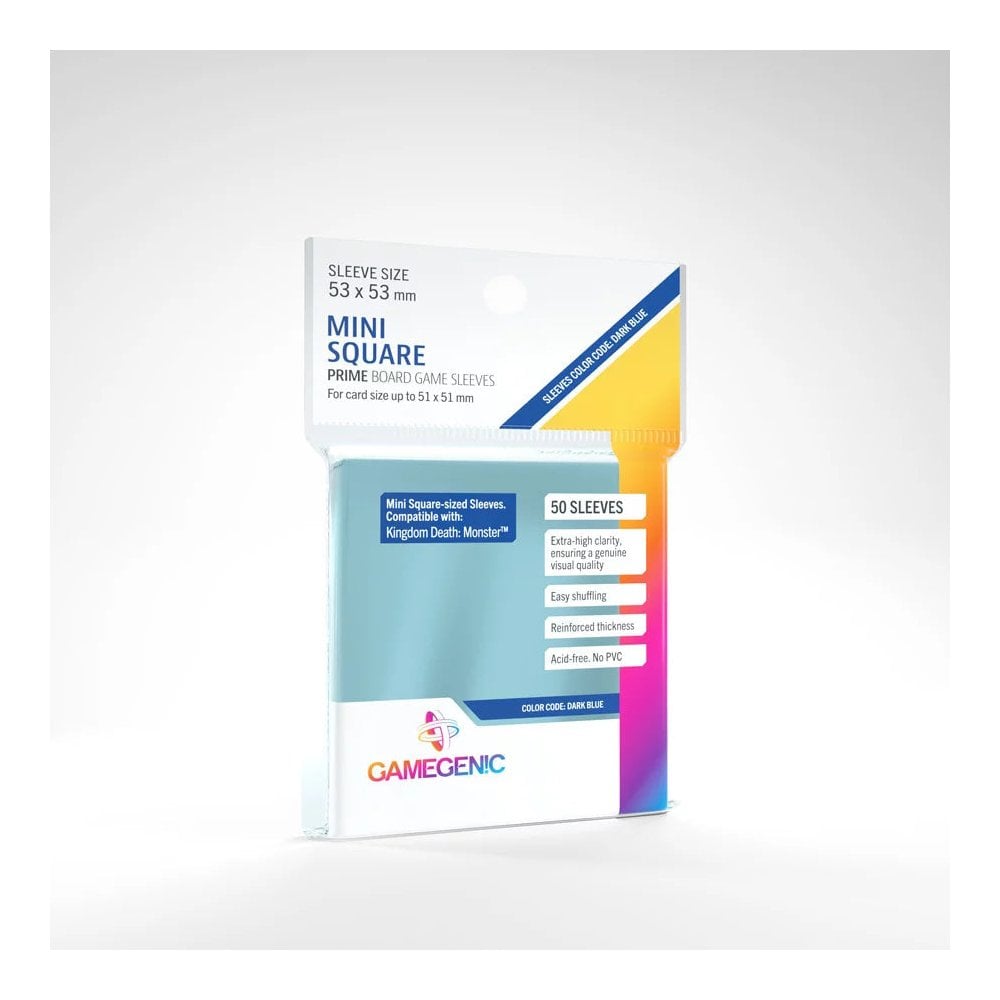 Gamegenic PRIME Mini Square Sized Sleeves (50 ct.) - Beanie Games
