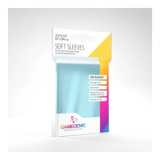 Gamegenic Soft Sleeves (100 ct.) - Beanie Games