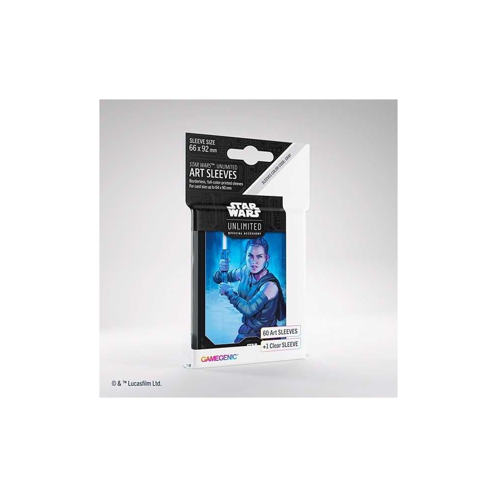 Gamegenic Star Wars: Unlimited Art Sleeves - Rey - Beanie Games