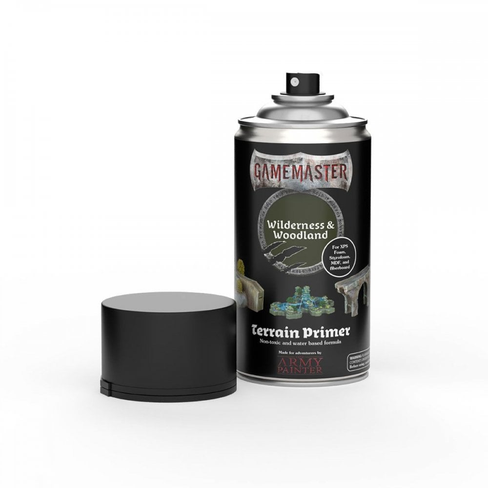 GameMaster - Terrain Primer Wilderness & Woodlands Spray (Store Pickup Only) - Beanie Games