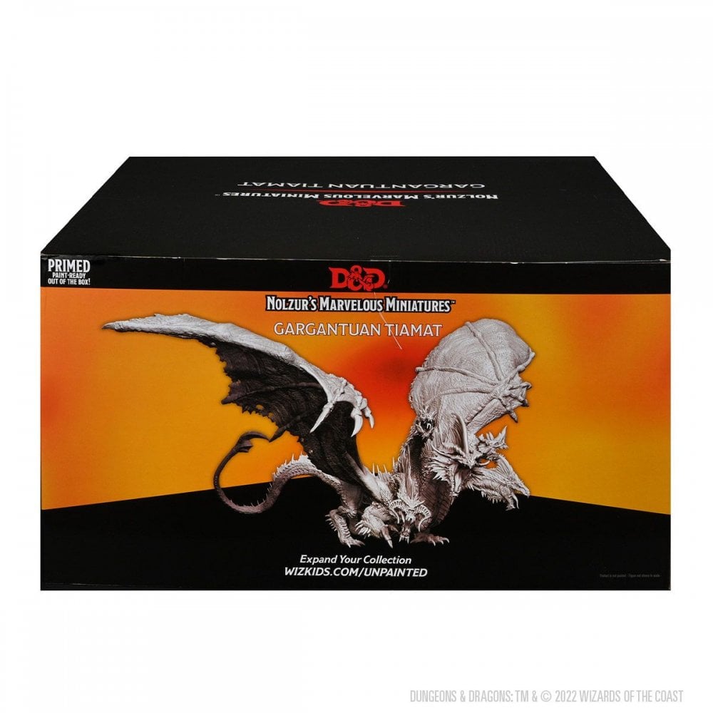 Gargantuan Tiamat: D&D Nolzur's Marvelous Unpainted Miniatures - Beanie Games