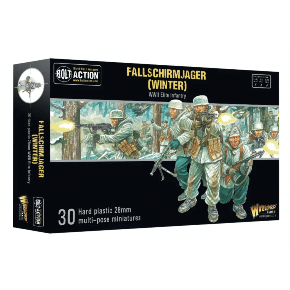 German Fallschirmjager Winter Platoon