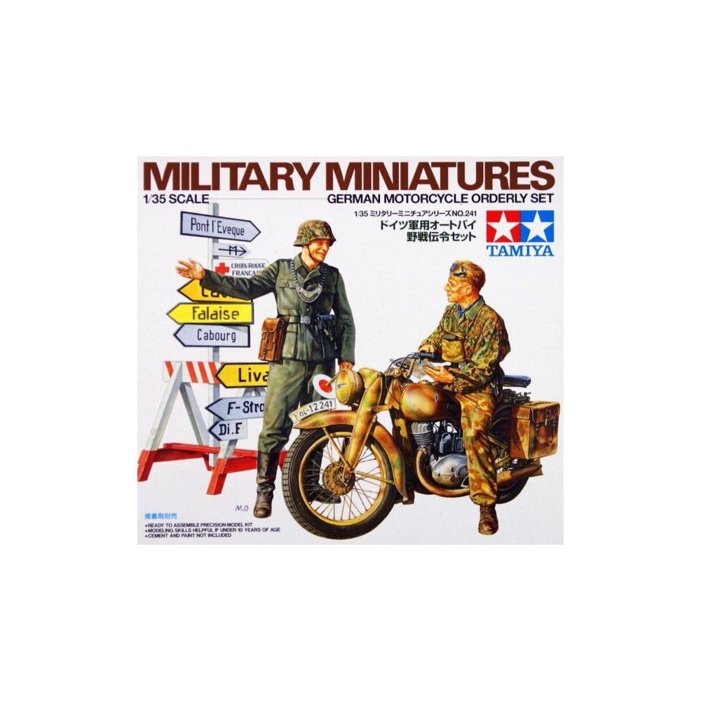 German Motorcycle Orderly Set - Beanie Games