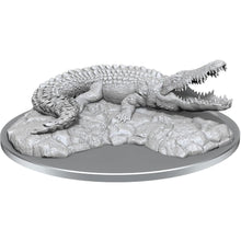 Giant Crocodile: WizKids Deep Cuts Unpainted Miniatures (W21) - Beanie Games
