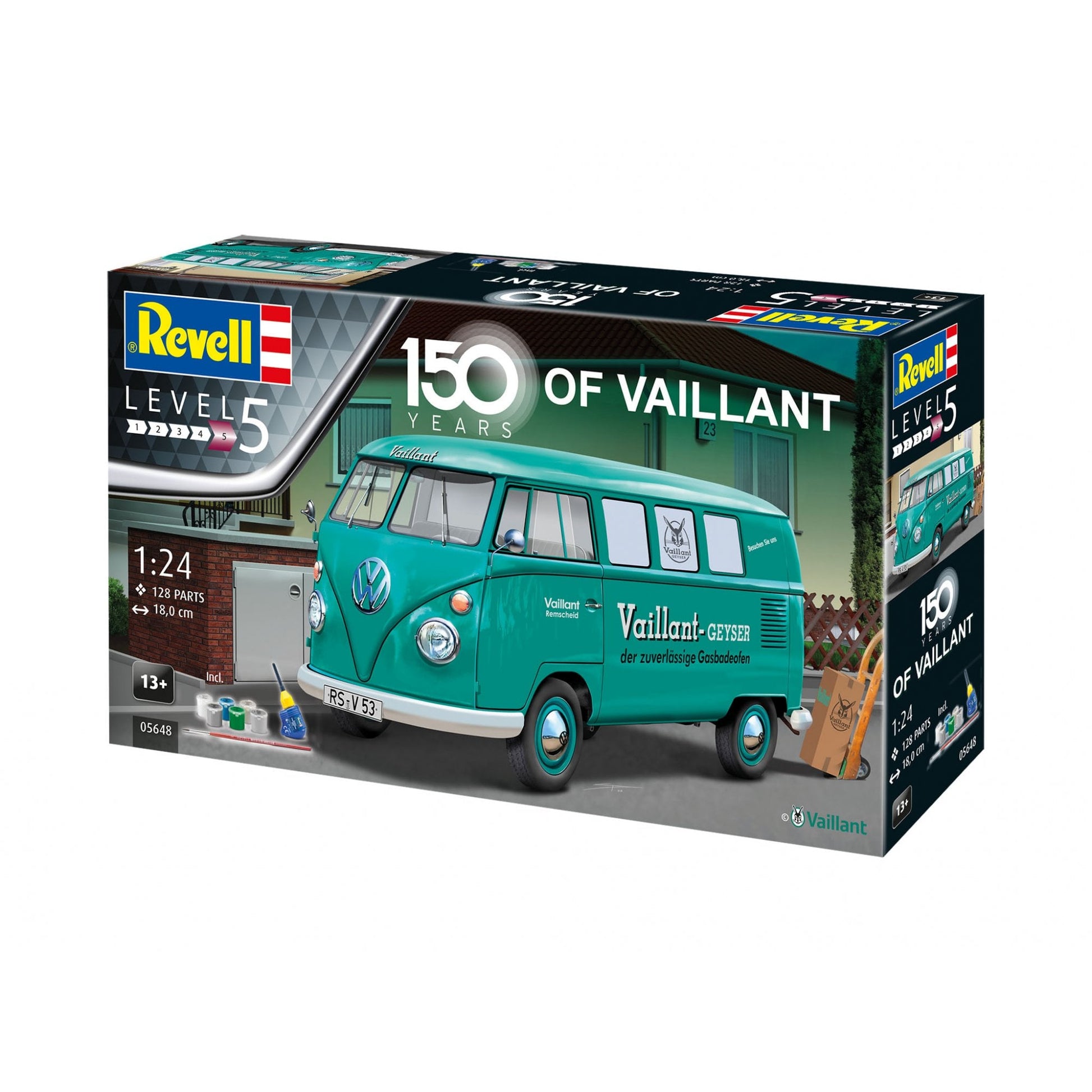 Gift Set: 150 years of Vaillant – VW T1 Bus - Beanie Games