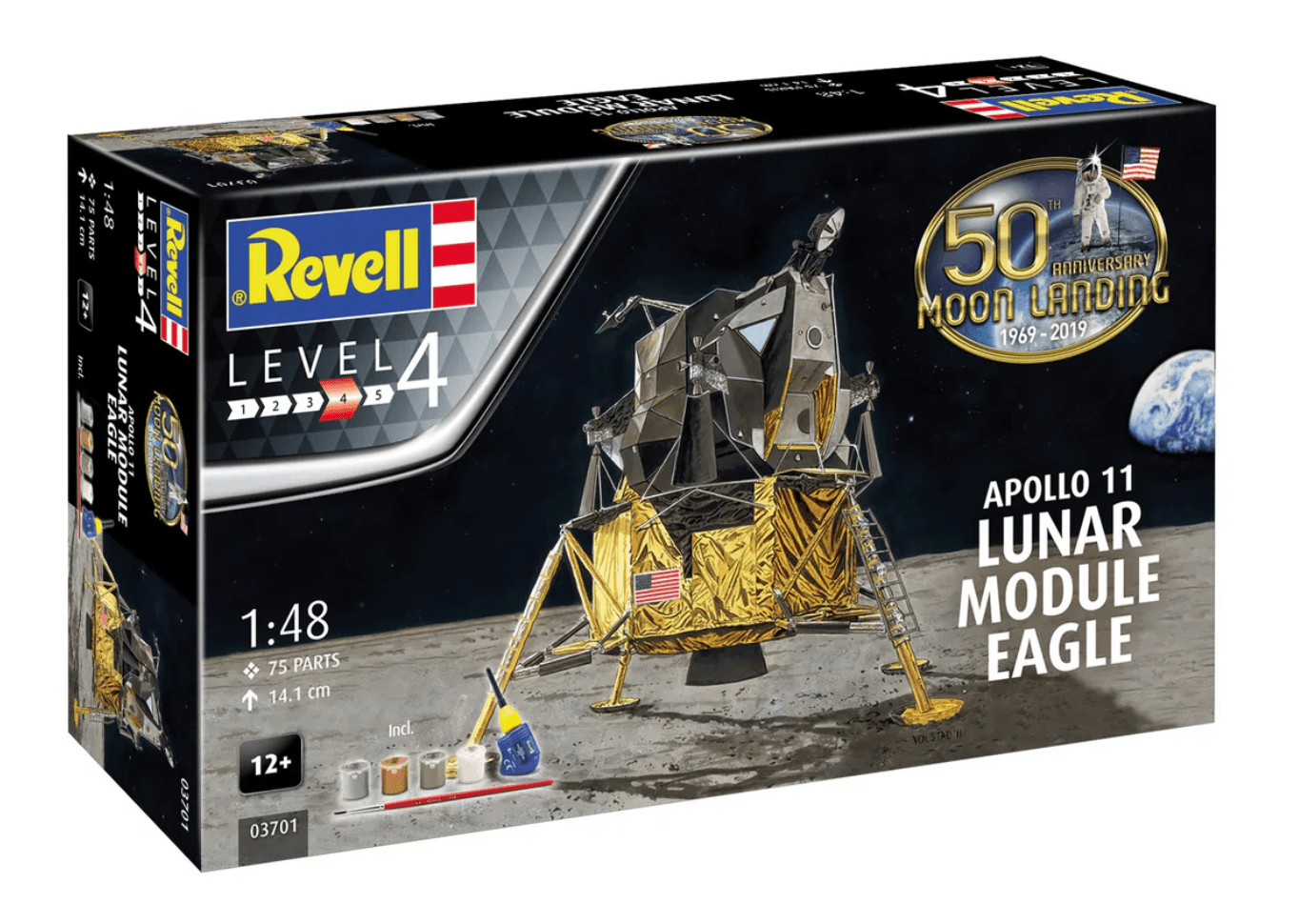 Gift Set Apollo 11 Lunar Module "Eagle" (1:48) - Beanie Games