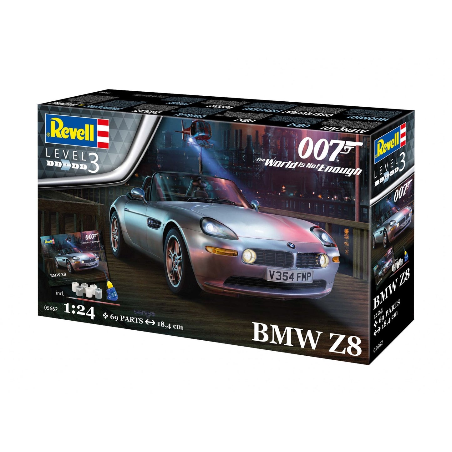 Gift Set - BMW Z8 (James Bond 007) "The World Is Not Enough" - Beanie Games