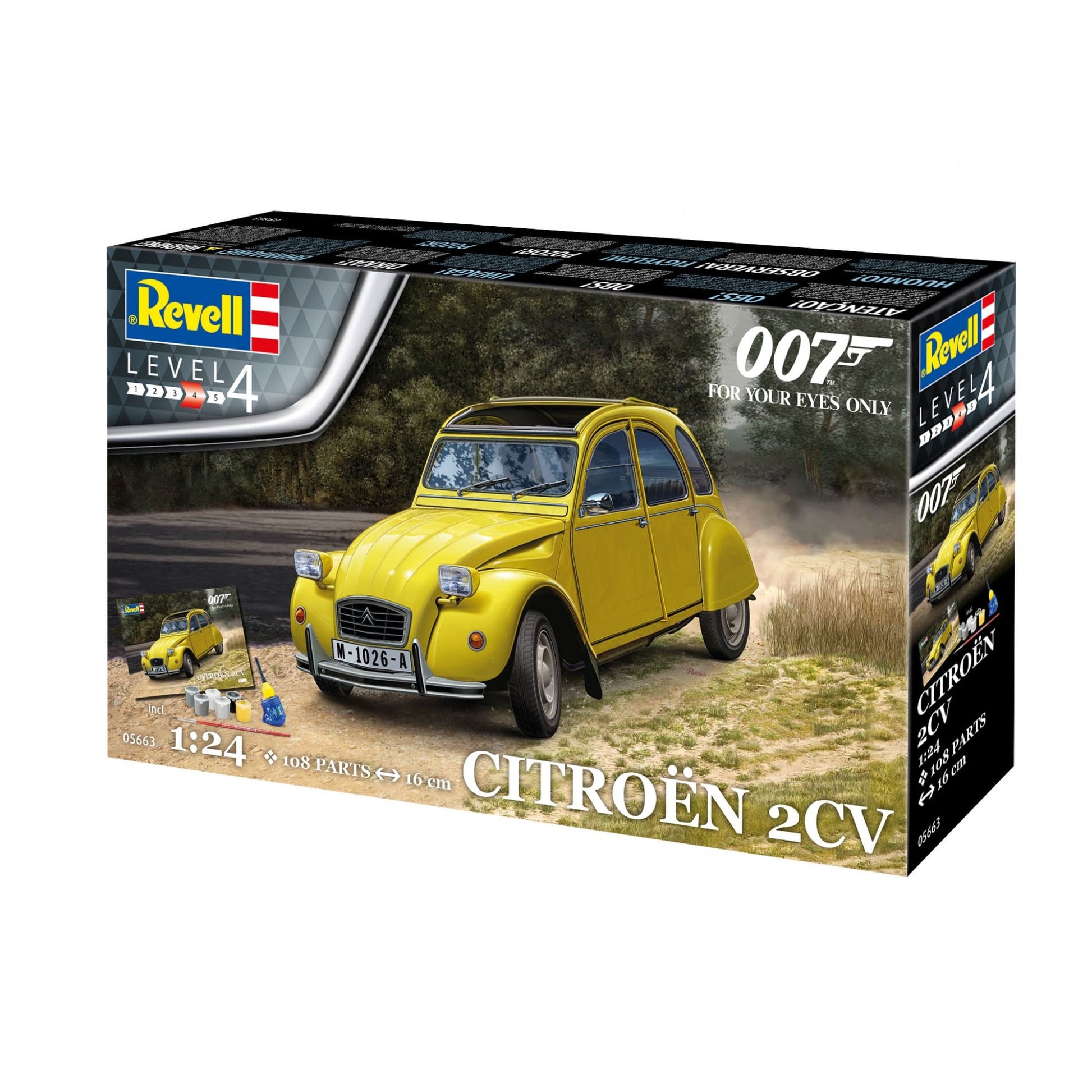Gift Set - Citroen 2CV (James Bond 007) "For Your Eyes Only" - Beanie Games