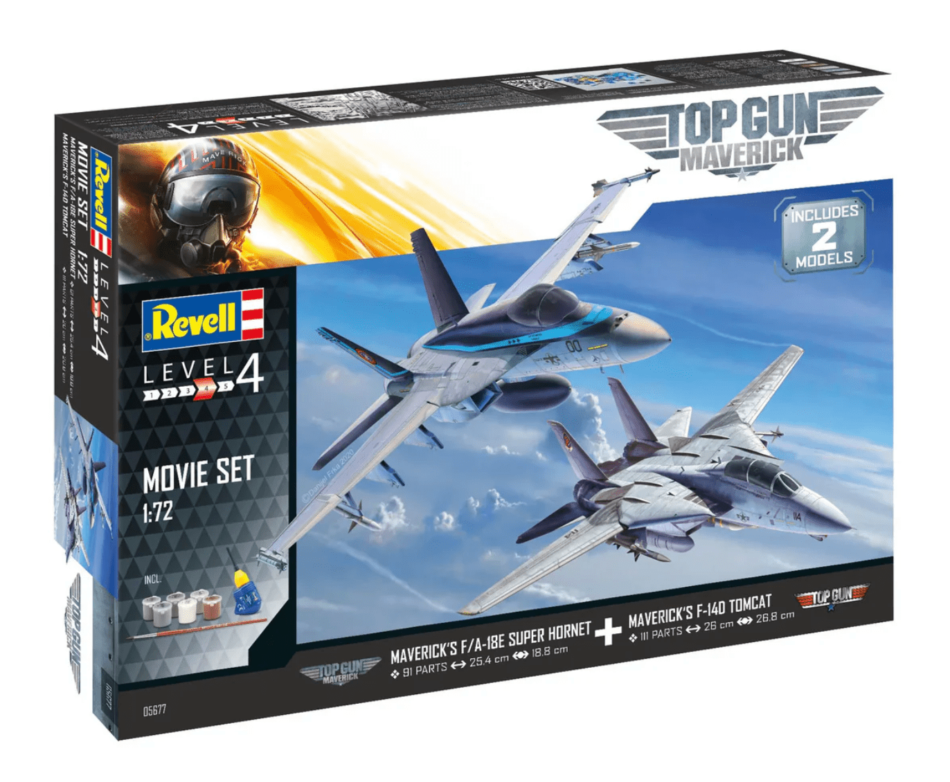 Gift Set Top Gun Movies (1:72) - Beanie Games