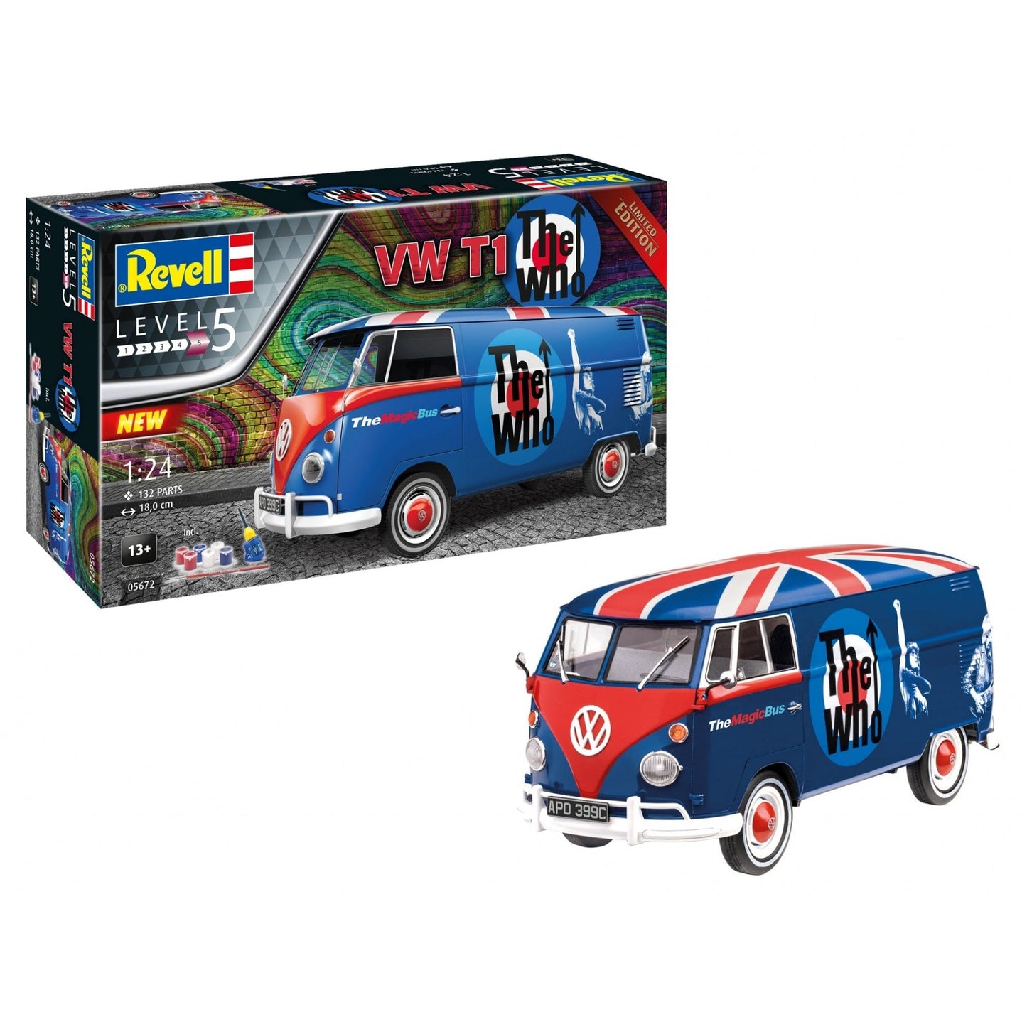 Gift Set VW T1 "The Who" (1:24) - Beanie Games