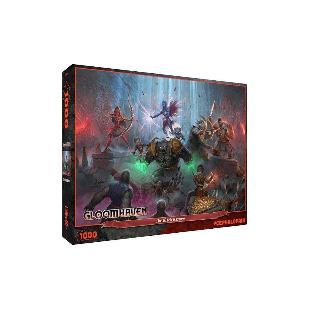 Gloomhaven: The Black Barrow - 1000 Piece Puzzle - Beanie Games