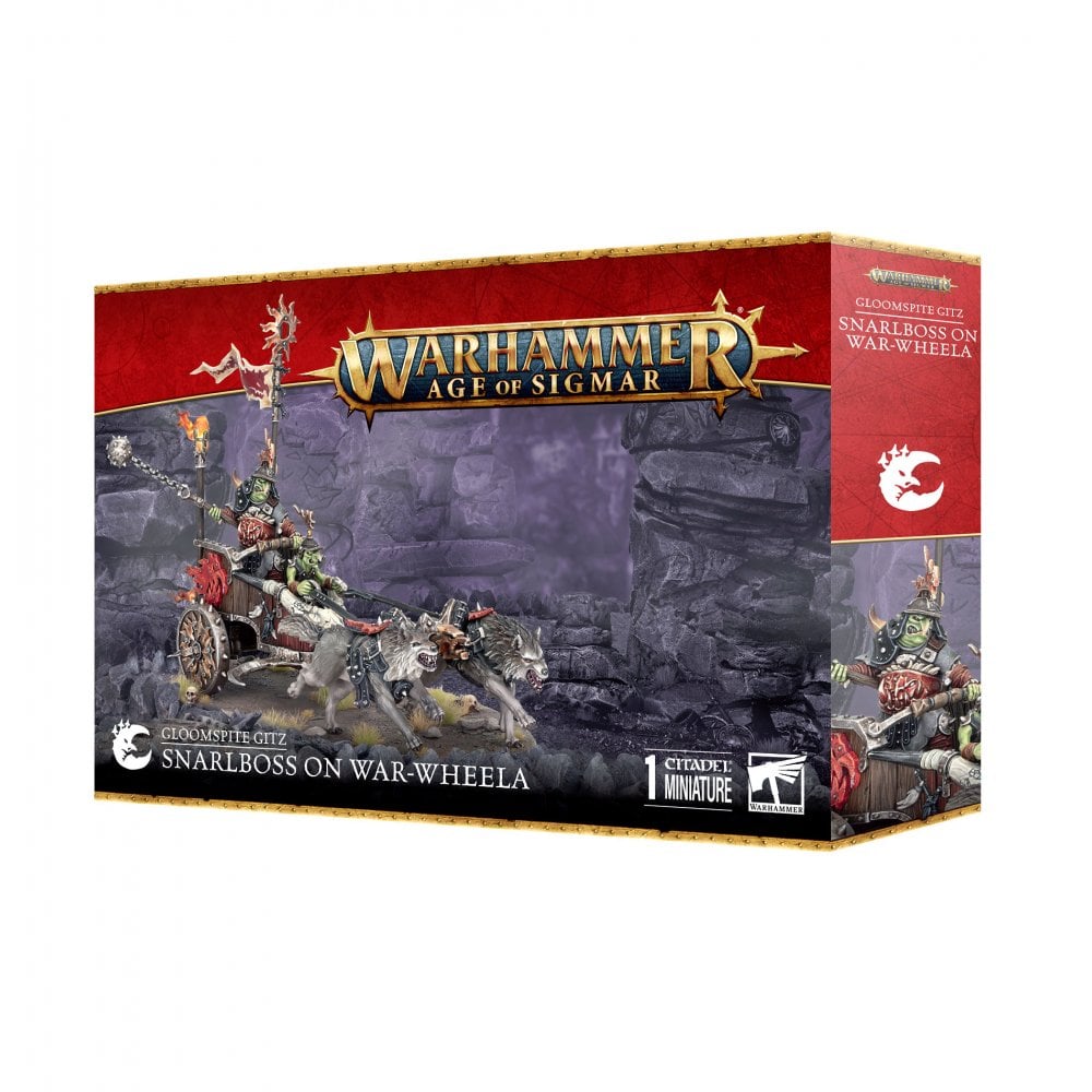 Gloomspite Gitz: Snarlboss On War - Wheela - Beanie Games