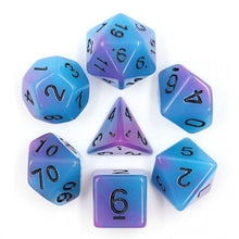 Glow in the Dark Supernova RPG Dice Set - Beanie Games