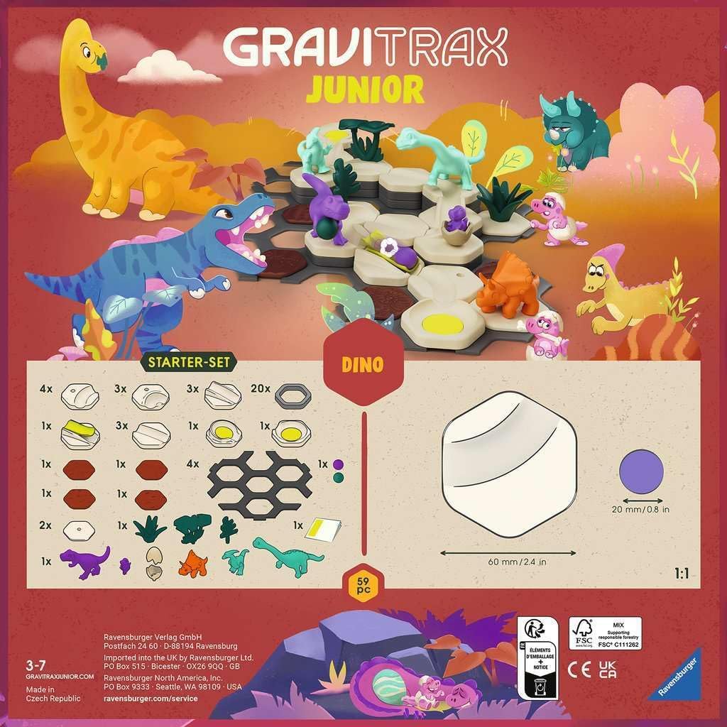 GraviTrax Junior Starter - Set Dino - Beanie Games
