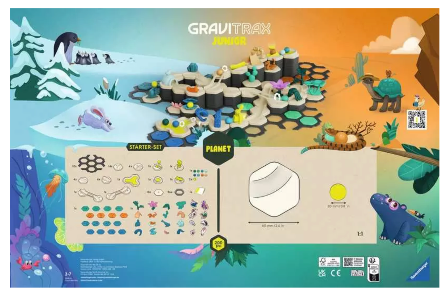 GraviTrax Junior Starter - Set XXL My Planet - Beanie Games