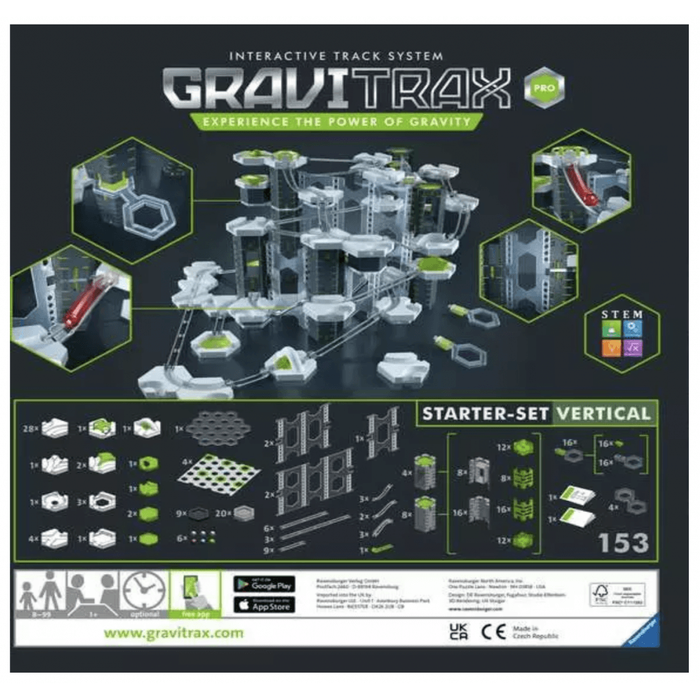 GraviTrax PRO Starter Set Vertical - Beanie Games