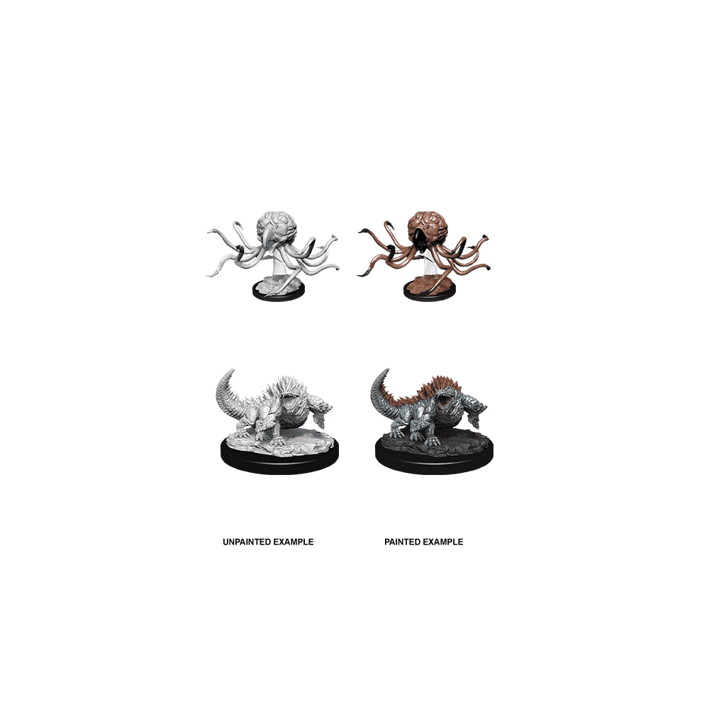 Grell & Basilisk: D&D Nolzur's Marvelous Unpainted Miniatures (W11) - Beanie Games